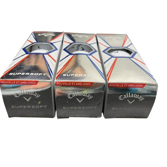 Callaway Supersoft White Golf Balls Lot of 11 New‎ BOX - Picture 4 of 8